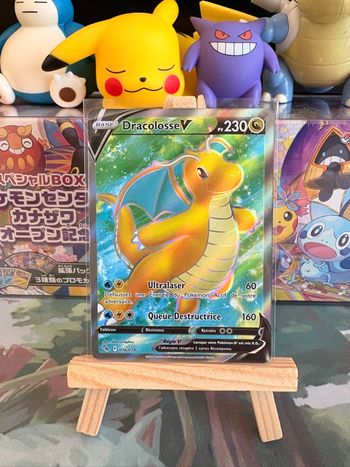 Carte Pokémon officielle Dracolosse V FA - Pokemon Go