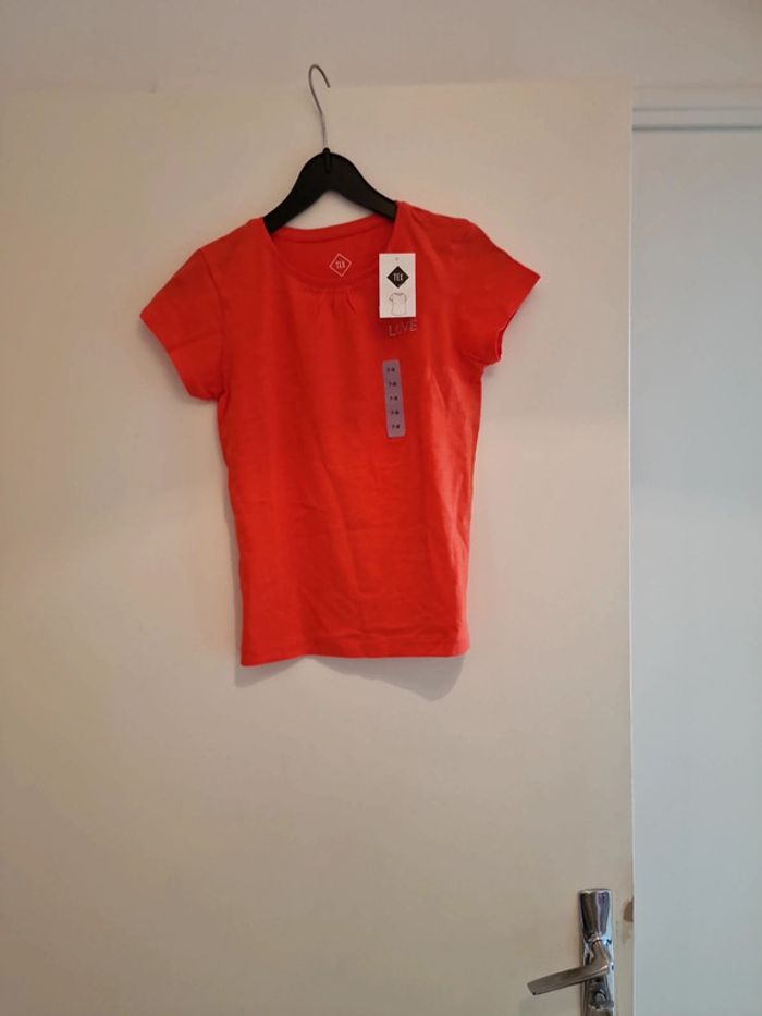 Tee-shirt manches courtes fille - photo numéro 2