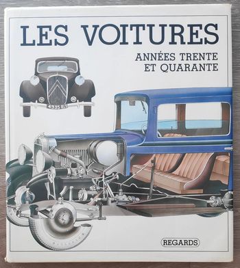 Livre Les voitures des années 30 et 40