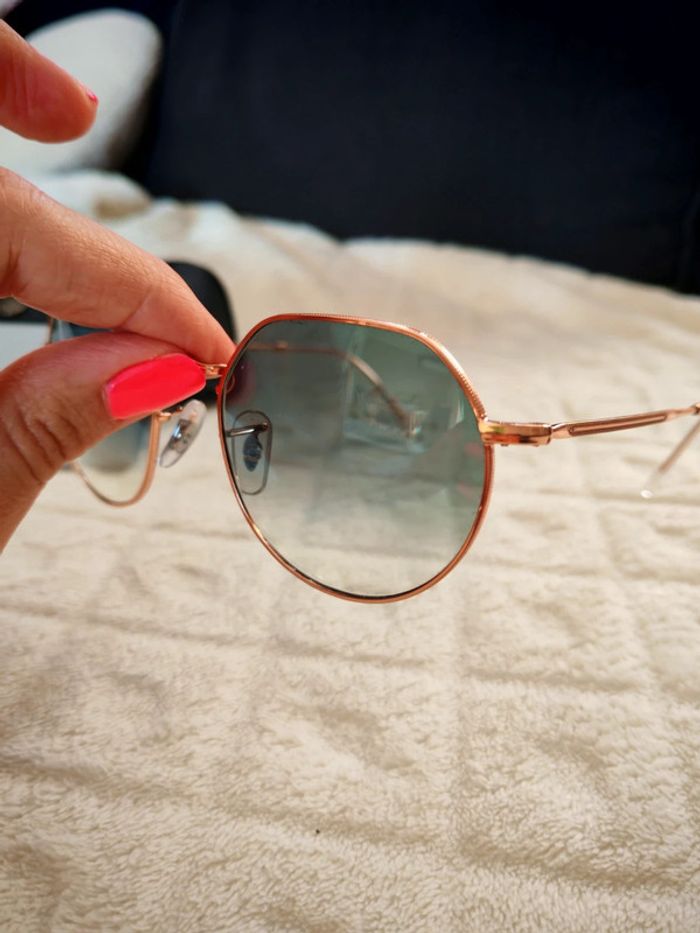 Lunettes de soleil Ray-ban Jack dégradé neuves - photo numéro 11