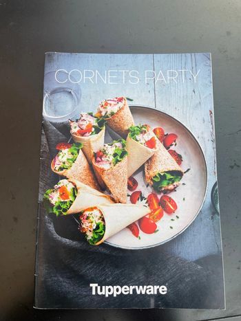Livret cornet party Tupperware
