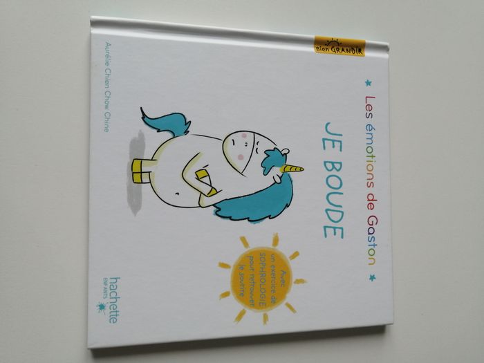 les émotions de gaston, je boude