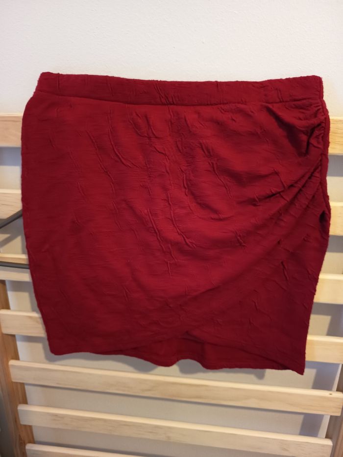 Jupe bordeaux