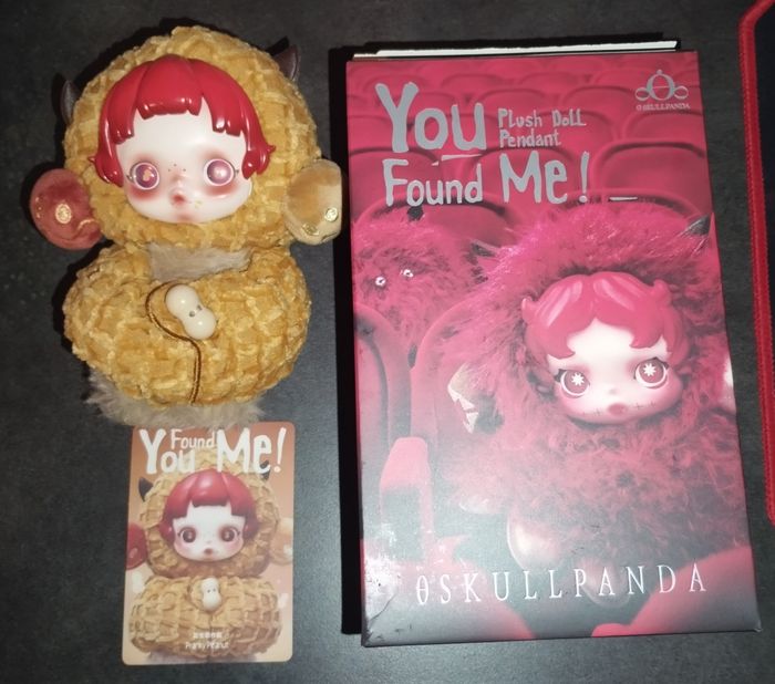 SkullPanda "You Found Me!" Pranky Peanut Pop Mart