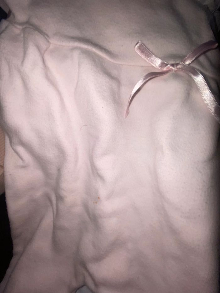 Pyjama doña carmen fille taille 1 3 mois fille à col rose pâle - photo numéro 3