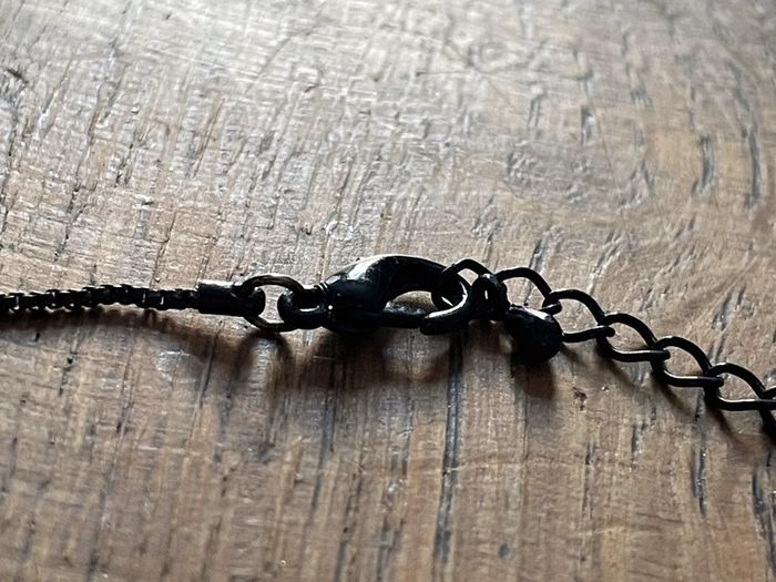 Collier métal noir - photo numéro 3