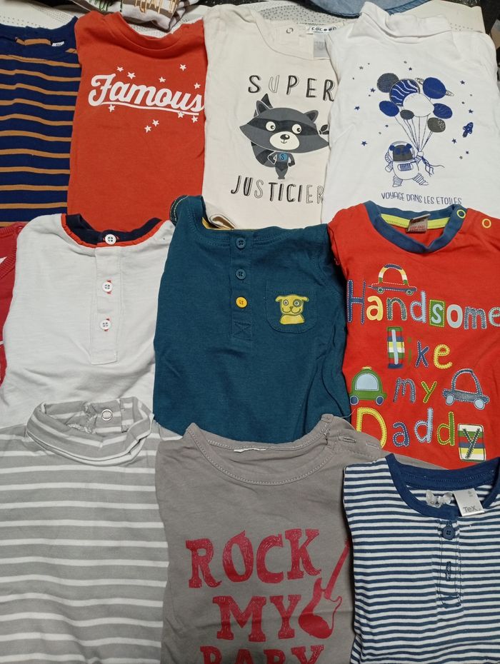 T-shirt LM  en lot - photo numéro 2