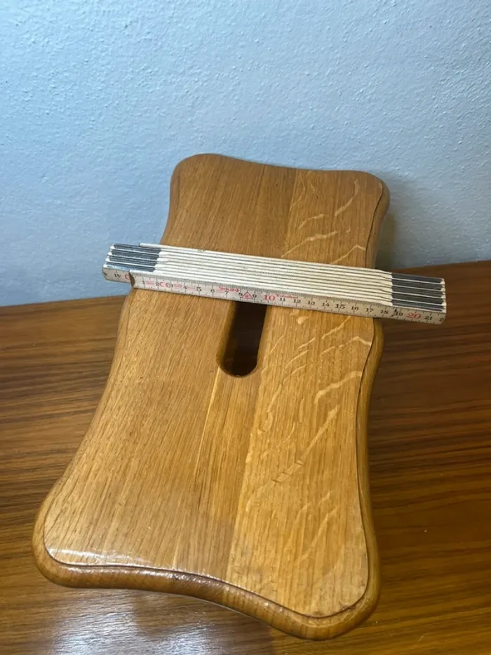 Holz Tritt Fußbank Hocker Schemel Stuhl Bank - photo numéro 3