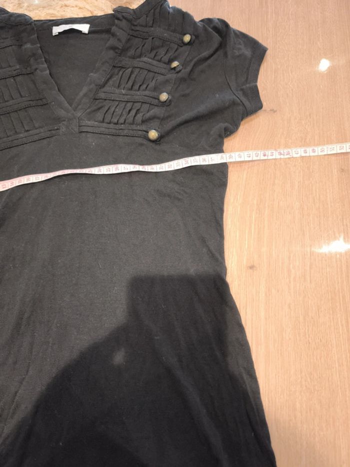 Haut noir Cache Cache taille M noir très bon état - photo numéro 3