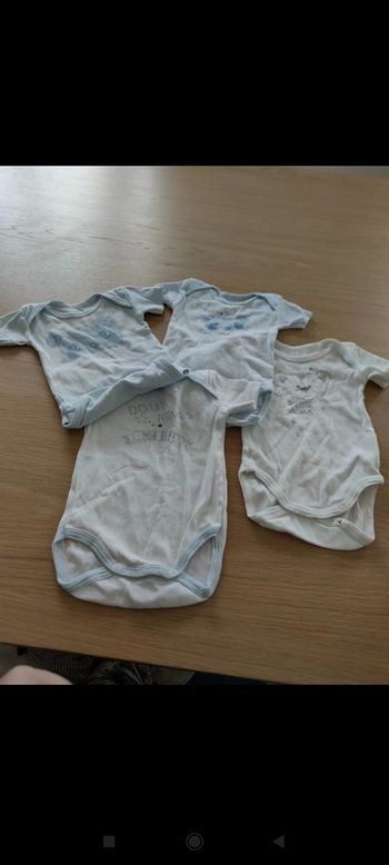 Bodies manche courtes bébé