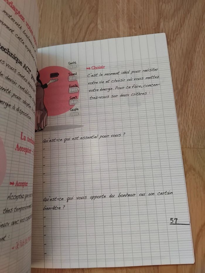 Cahier d'exercice des mamans épanouie - photo numéro 2