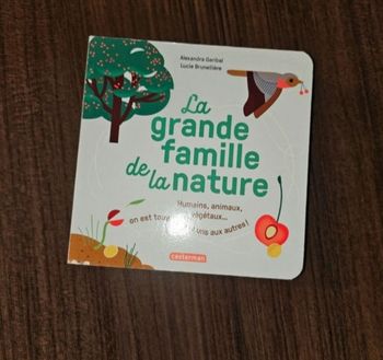 Livre la grande famille de la nature 