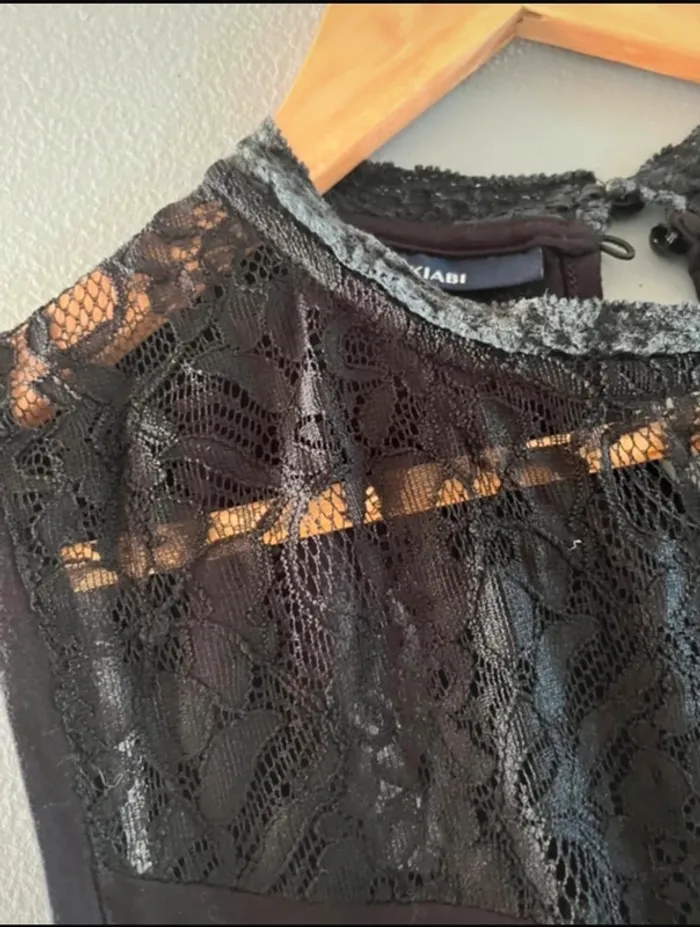Débardeur avec dentelle kiabi en L - photo numéro 2