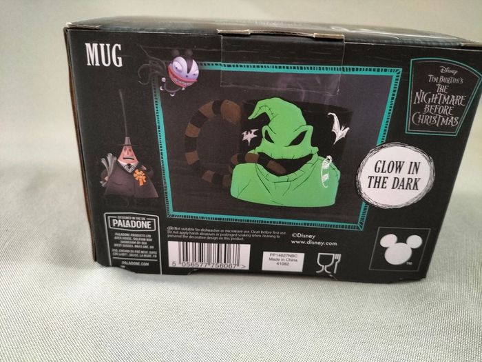 🖤 Mug Oogie Boogie de Mr Jack - Glow in the dark - Neuf - Disney 🖤 - photo numéro 5