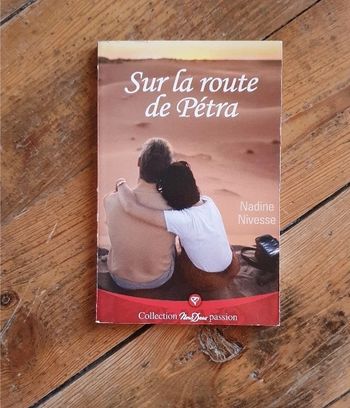 Livre sur la route de Pétra