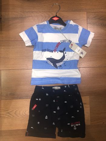 Ensemble garcon lee Cooper 🌺 taille 18 mois neuf avec étiquette