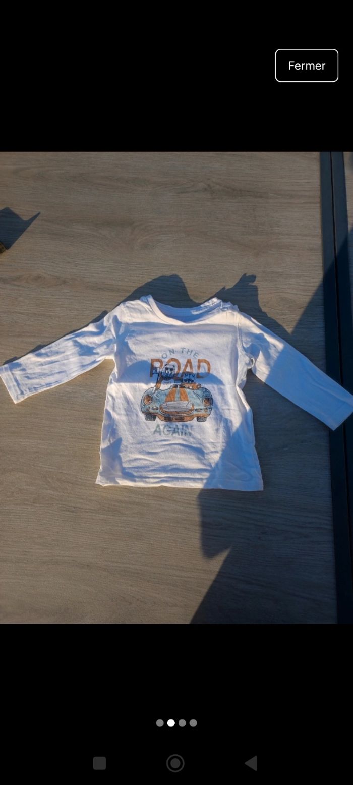 Lot 3 hauts manches longues - photo numéro 2