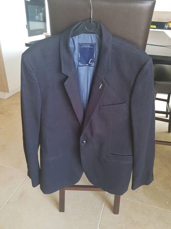 Veste de costume homme bleue marine