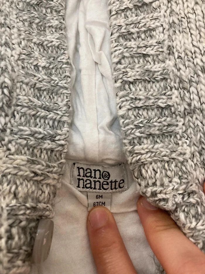 Gilet chaud nano nanette 6mois - photo numéro 2