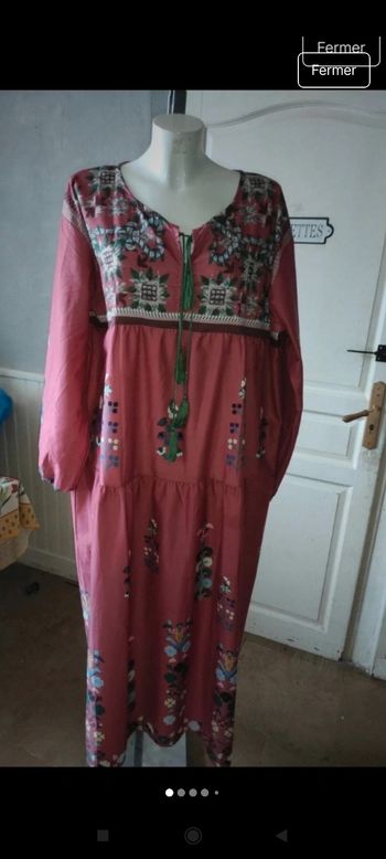 Très belle robe femme f53