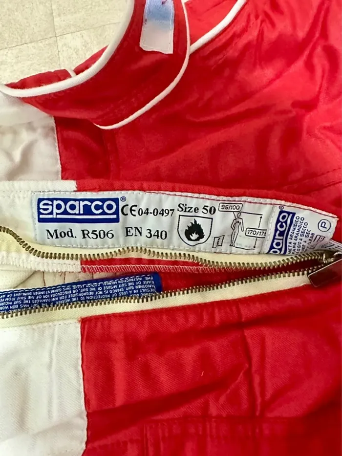 Combinaison Sparco Nomex - photo numéro 4