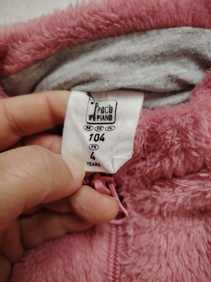 Veste polaire rose - photo numéro 4