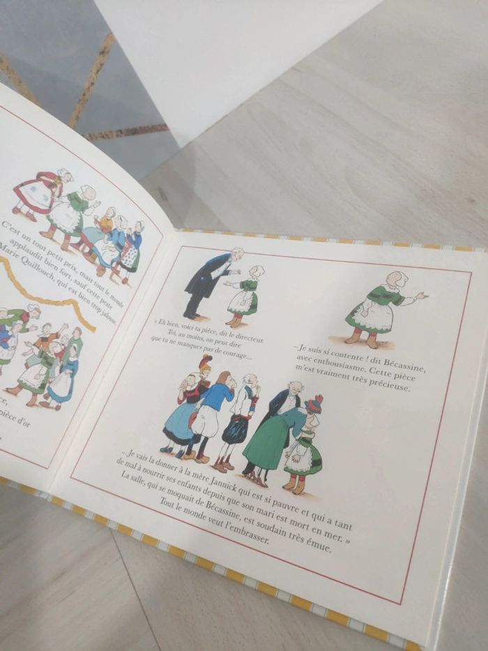 Livre album jeunesse mémoires de Bécassine petite fille 1993 vintage - photo numéro 8