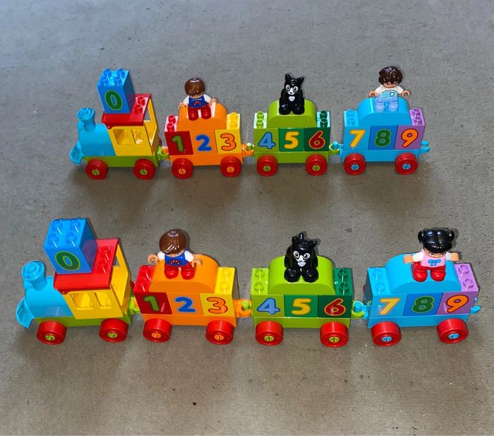 Lot X5 Duplo Train - photo numéro 3