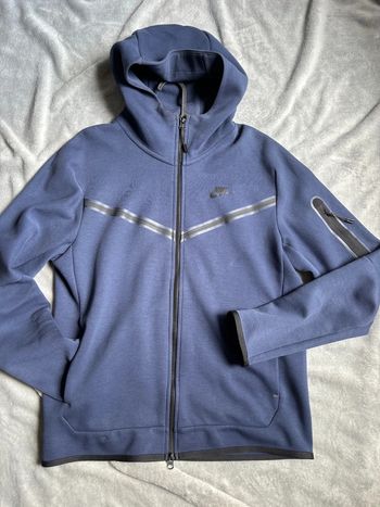 Gilet Nike tech Fleece Bleu Marine