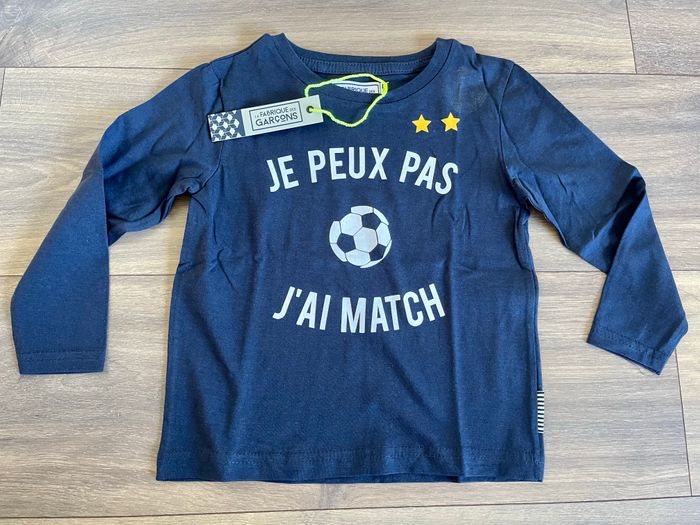 T-shirt ML Foot 4 ans