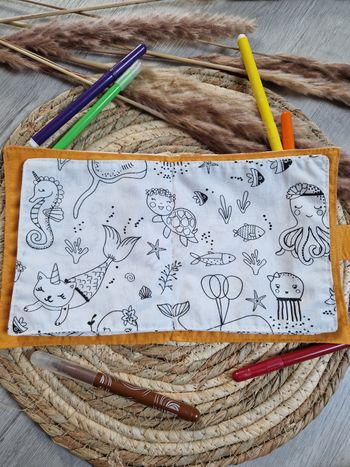 Livre coloriage Lavable