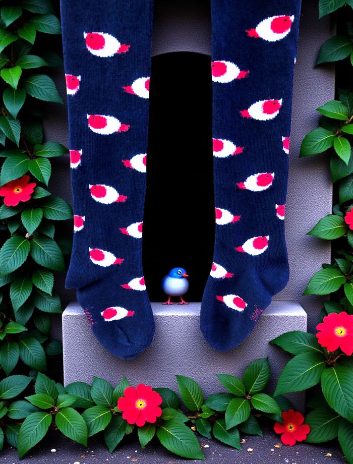 JACADI - NEW - ROBE MAILLE BÉBÉ FILLE MOTIF PETITS OISEAUX AVEC SES COLLANTS 18M - photo numéro 10