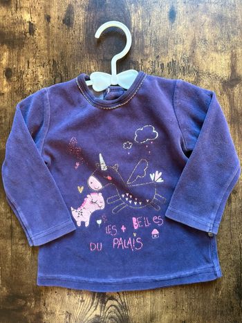 Haut pyjama 12m