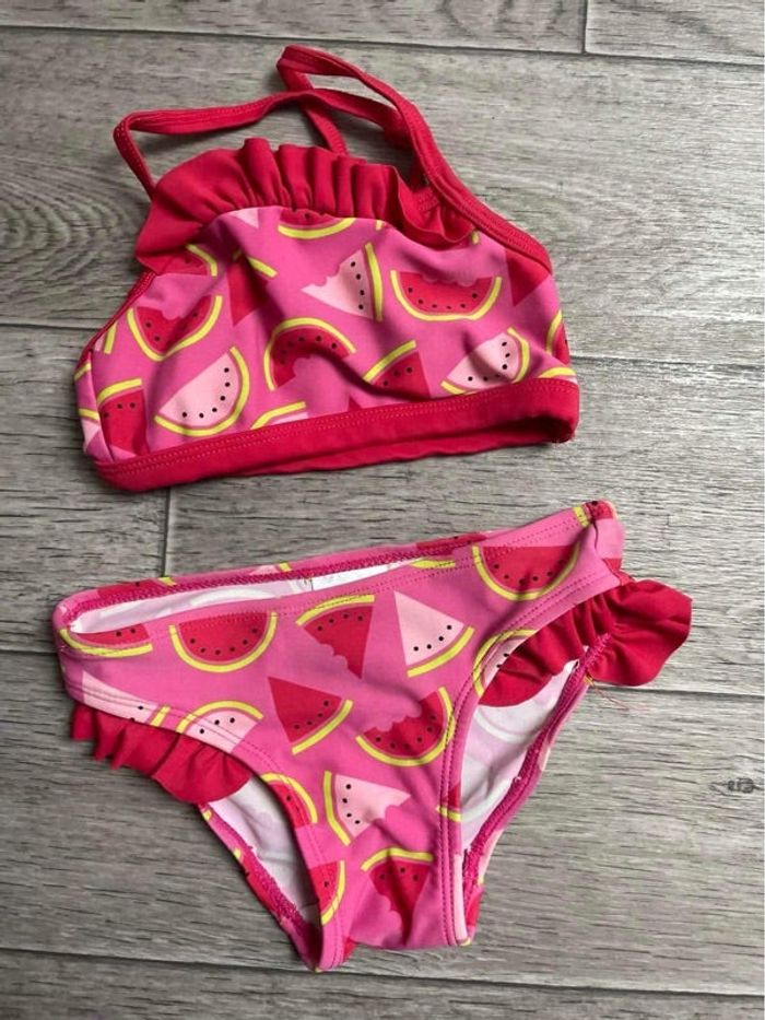Maillot de bain 2 pieces neuf Zeeman 2 ans