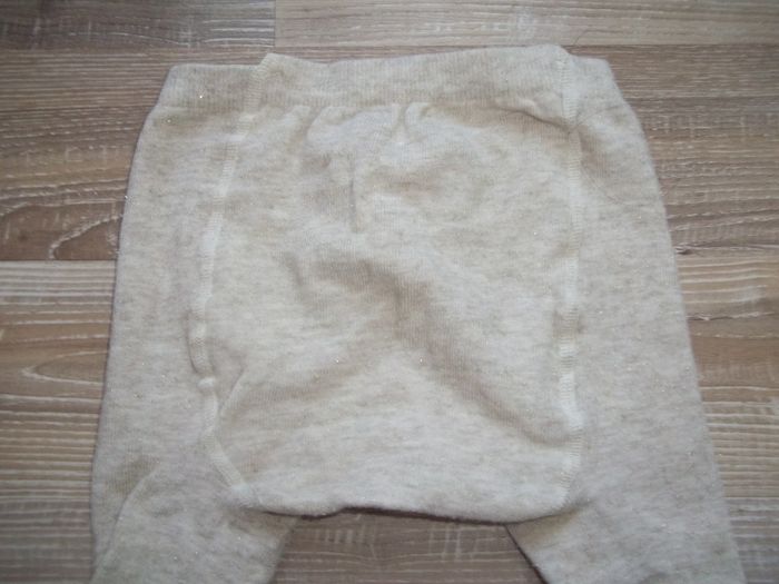 Collant écru et doré - photo numéro 4