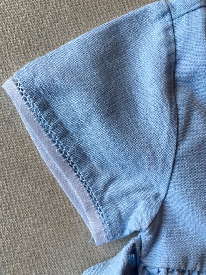 Robe Baby Mayoral bleue 12 mois - photo numéro 5