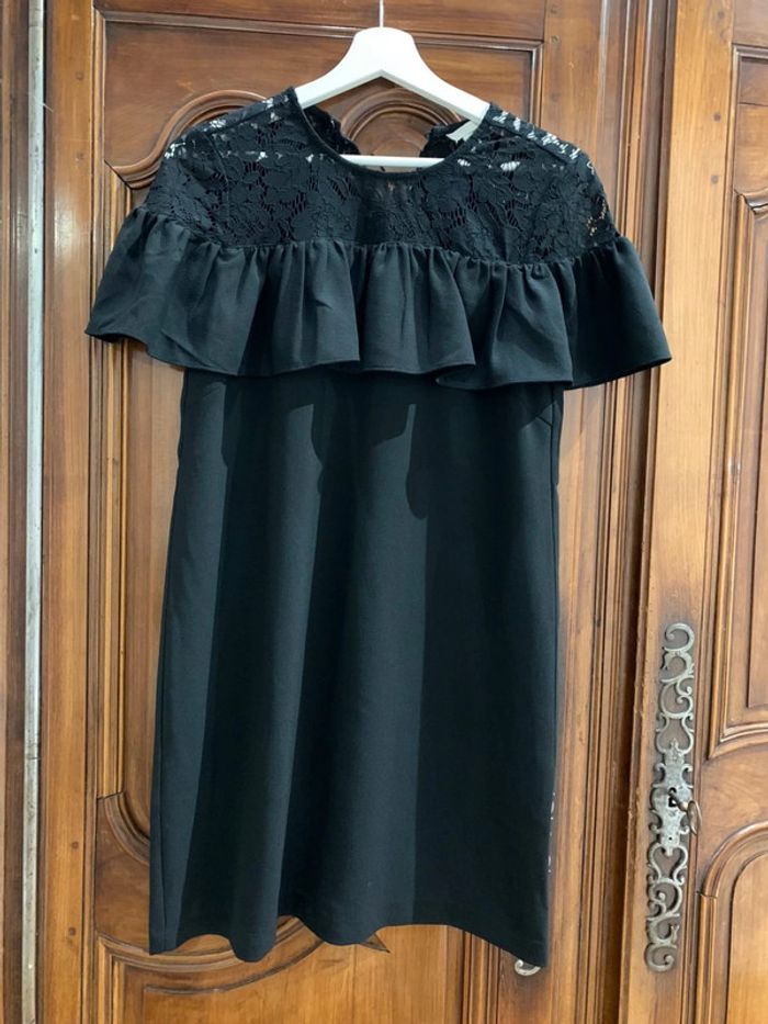 Superbe Robe noire avec dentelle 🌸 34 XS - photo numéro 6