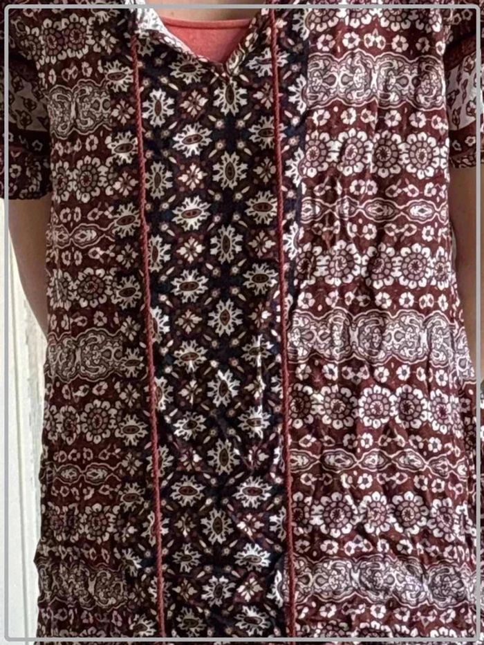 Top  fleurie  taille 40 marque shein - photo numéro 2