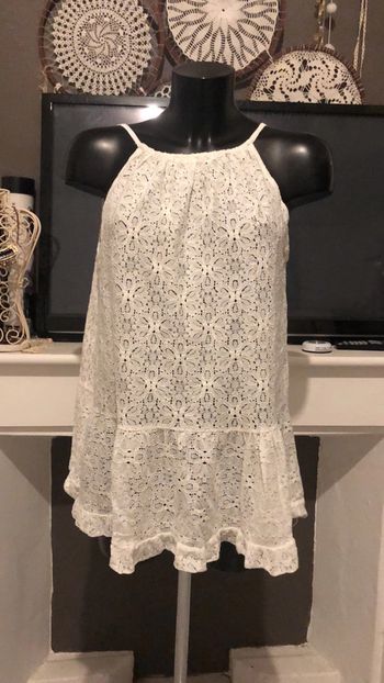 Tunique blanc 70% coton