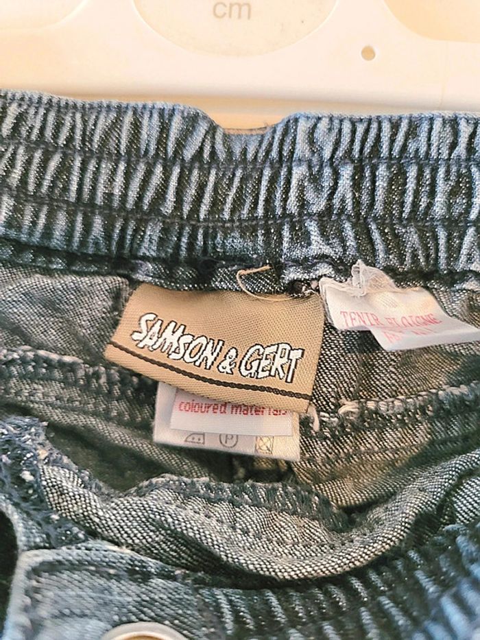 Jupe en jeans "Samson et gert" JBC taille 18 mois - photo numéro 3