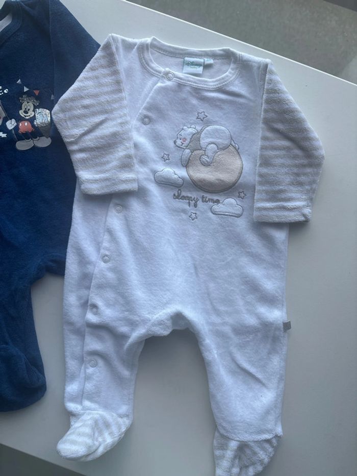Lot de 2 pyjama Disney garçon 1-3M - photo numéro 2