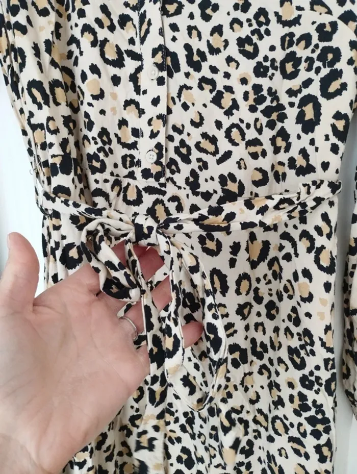 Robe longue léopard Promod 36 neuve sans étiquette - photo numéro 6