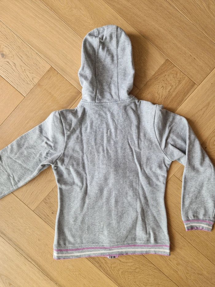 Gilet zippé à capuche court fille 16 ans Go sport - photo numéro 3
