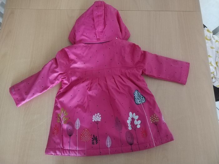 Manteau imperméable Catimini bébé fille 18 mois - photo numéro 6