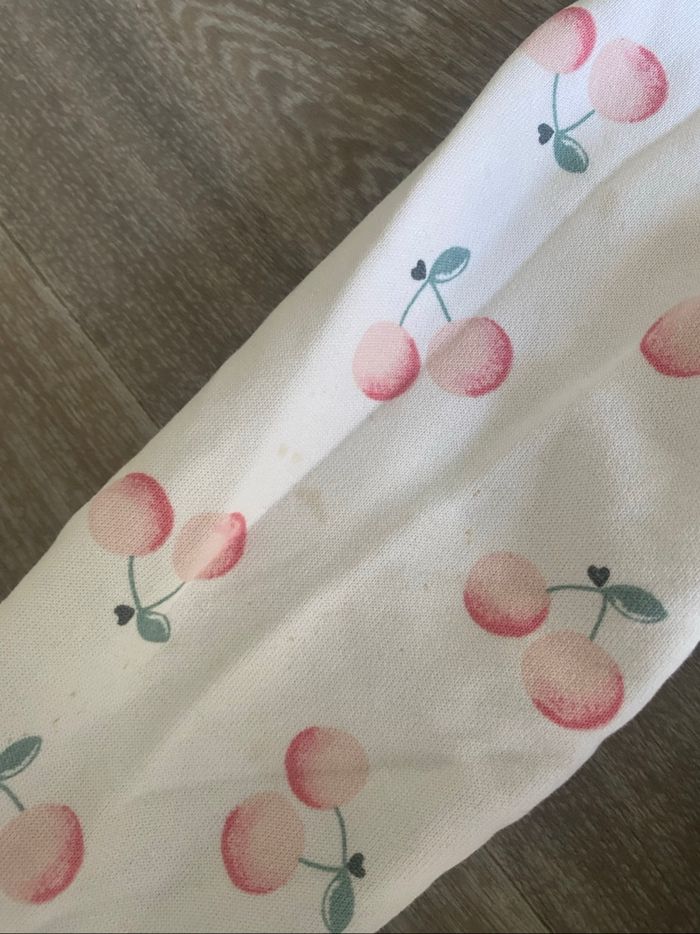 Gilet obaibi motif cerise 18 mois - photo numéro 4