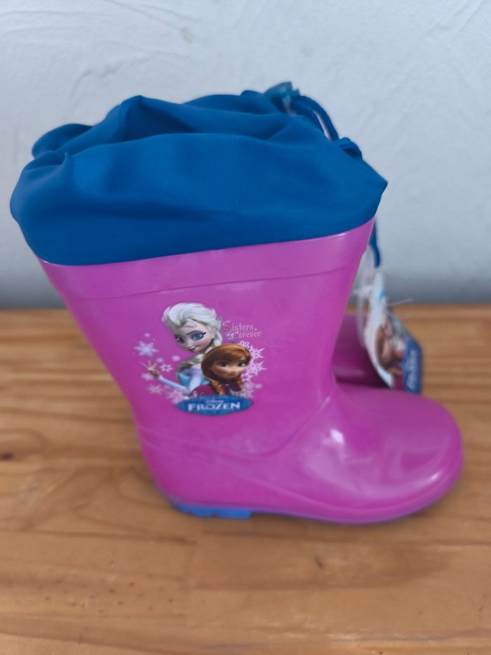 Bottes de pluie reine des neiges - photo numéro 2