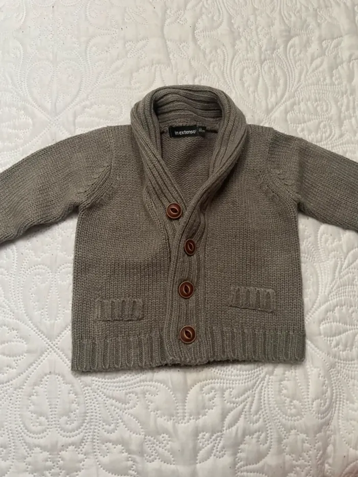 Gilet gris