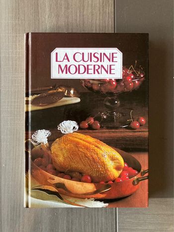Livre la cuisine moderne