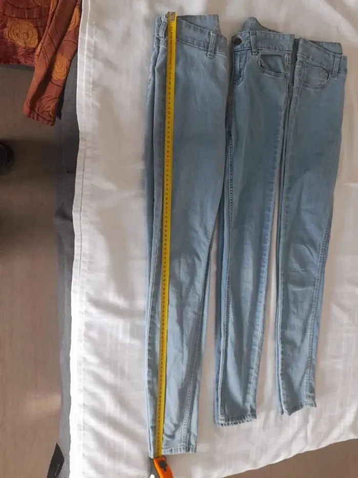 Lot 3 jeans skinny kiabi tbe taille 32 - photo numéro 12