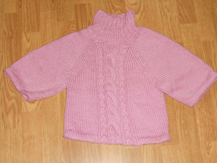 Pull col roulé